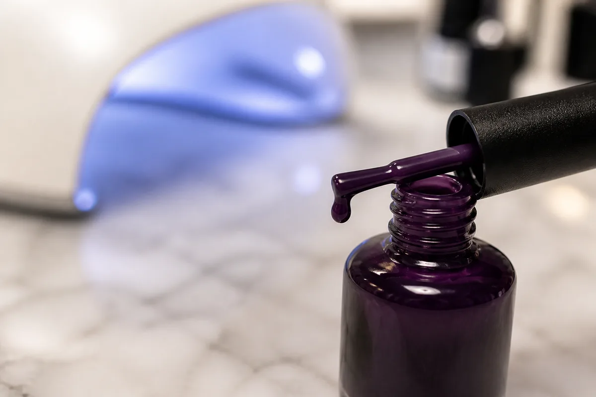 Vernis semi-permanent : ce que contient le flacon